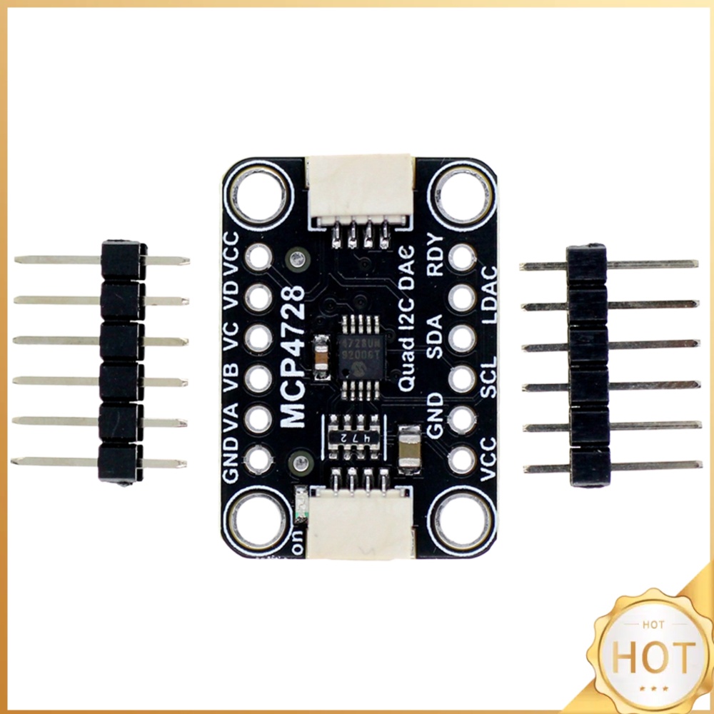 MCP4728 Digital To Analog Conv - Dac Board review and price
