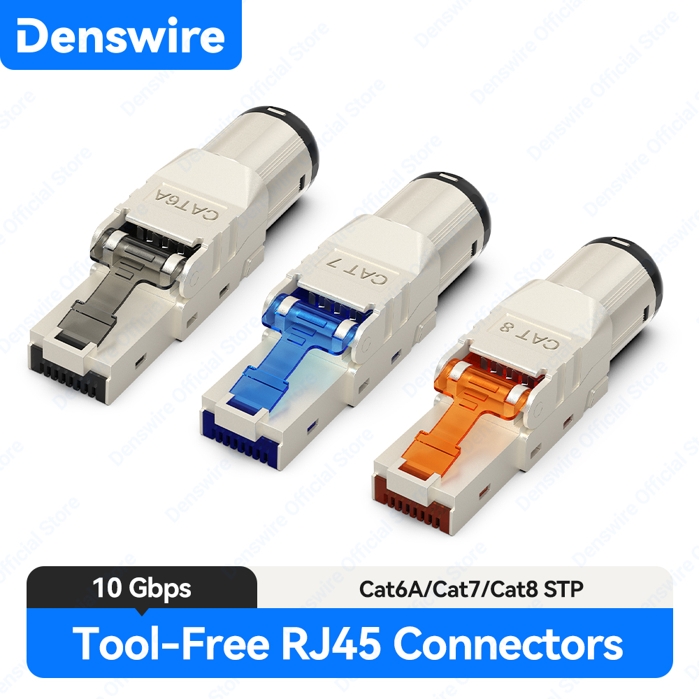 Denswire Tool-Free RJ45 Connec - Rj45 Jack review and price