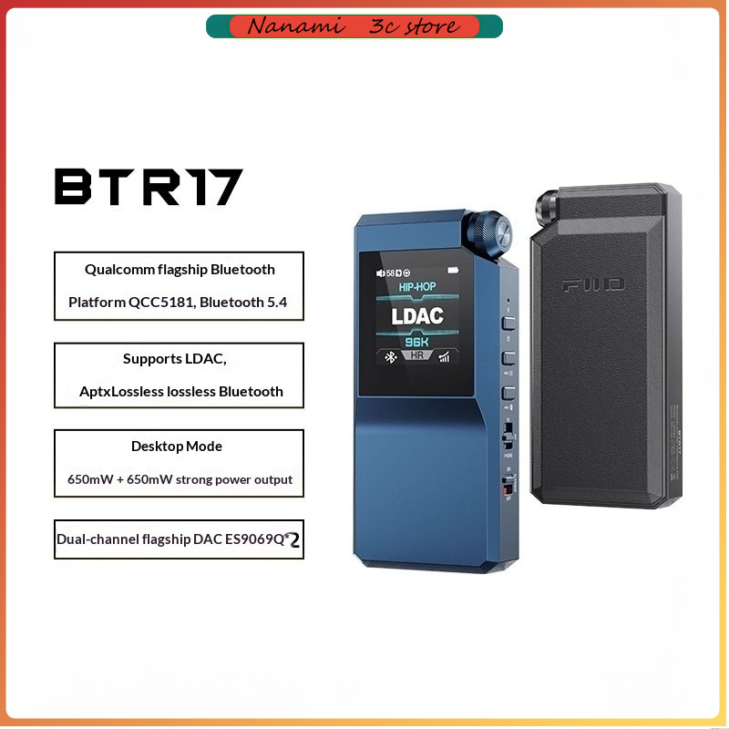 FiiO BTR17 Portable Bluetooth  - Sbc Audio Amplifier review and price