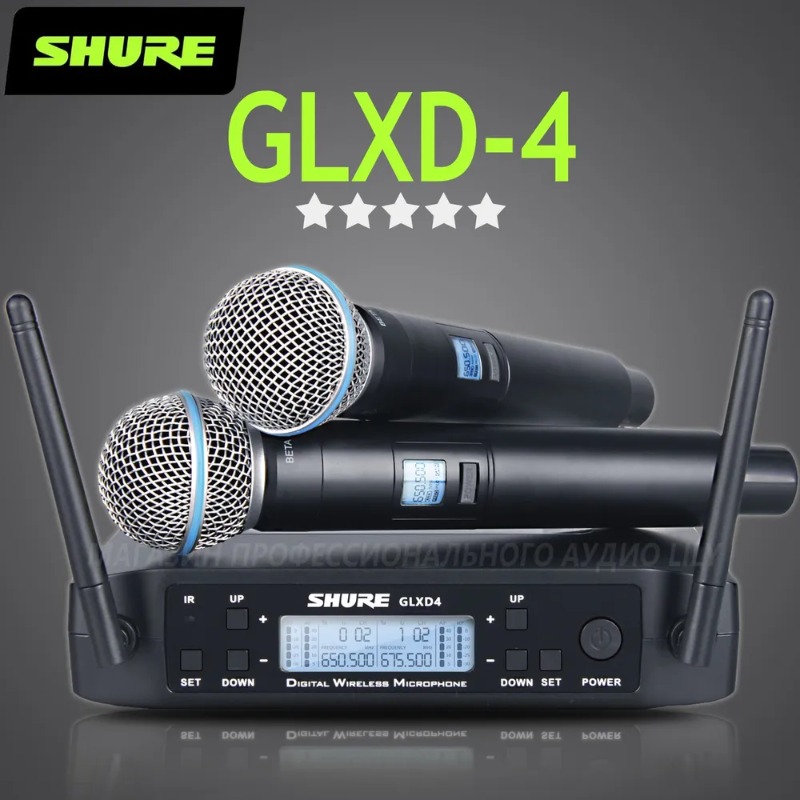 Shure GLXD4 BETA 58A Professio - Condenser Microphone Kit review and price