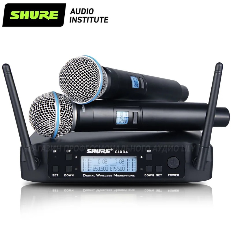 Shure GLXD4 BETA 58A Professio - Condenser Microphone Kit review and price