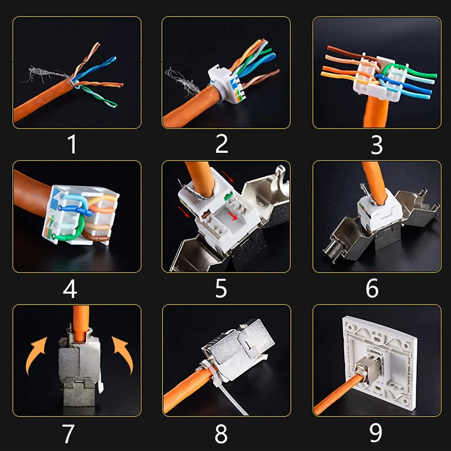 Natalink 10PCS RJ45 Cat8 Cat7  - Rj45 Jack review and price