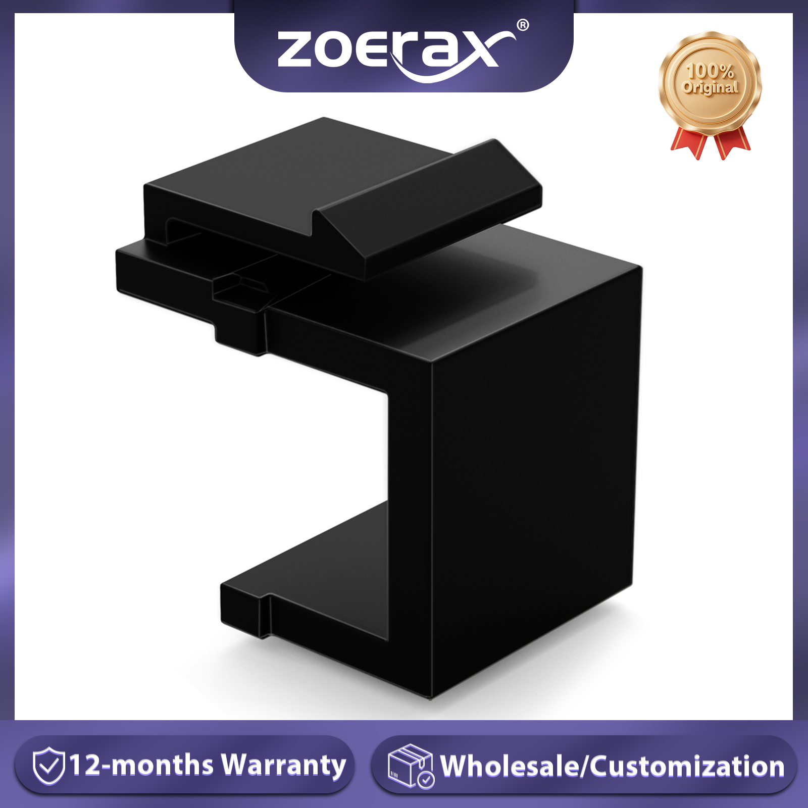 ZoeRax 30-Pack Blank Keystone  - Rj45 Jack review and price