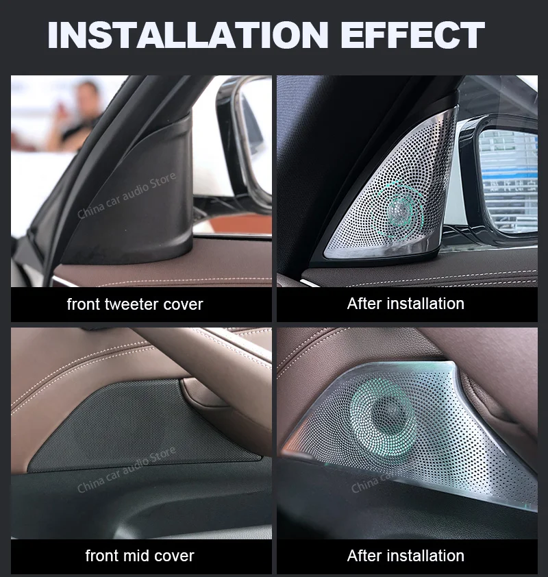 LED Car Speaker Tweeter Cover  - Speaker Crossover review and price