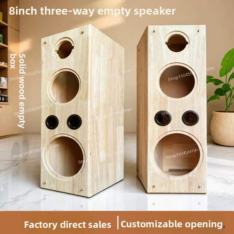 1pcs DIY 8 Inch Solid Wood 3-W - Diy Speaker review and price