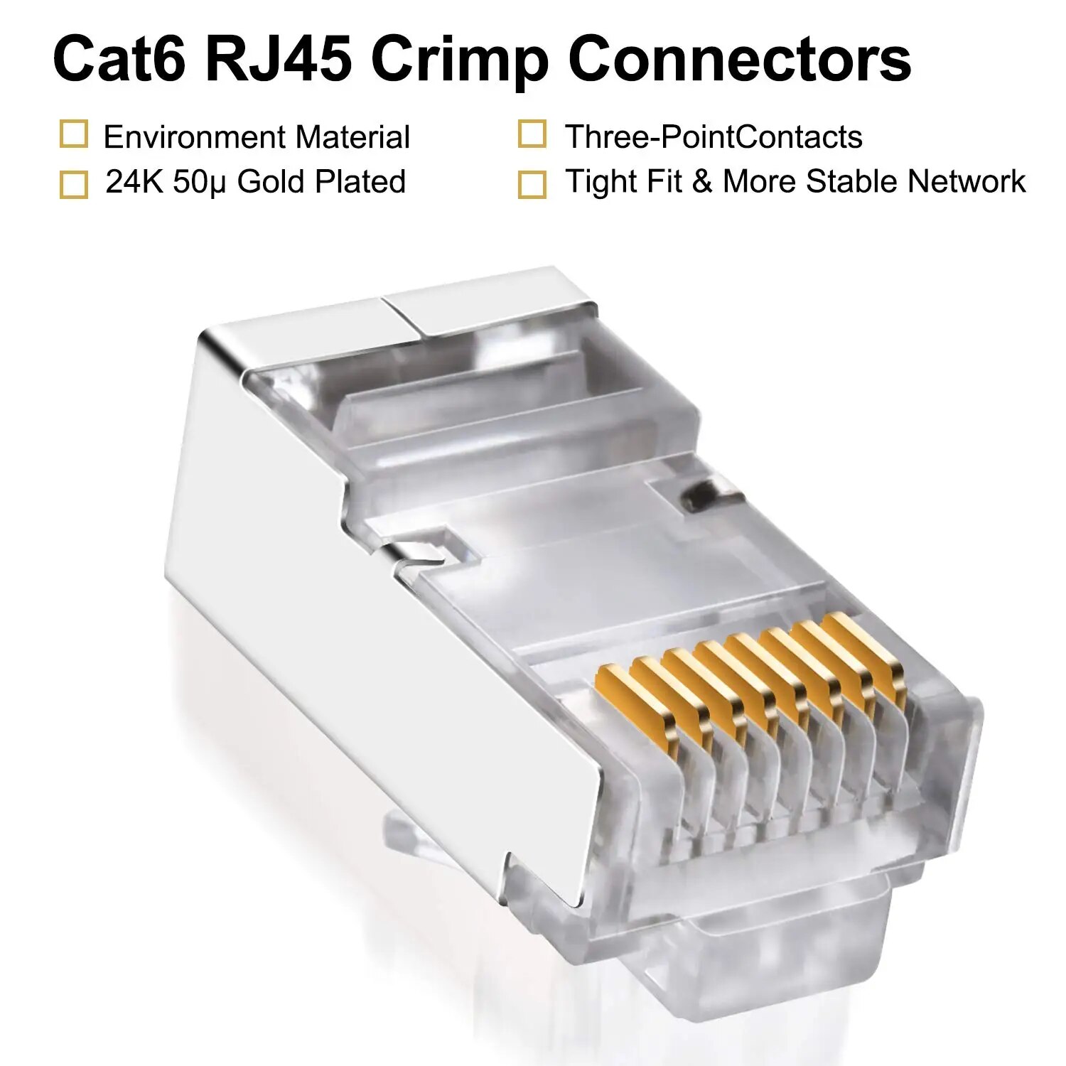 ZoeRax 50pcs Cat6 RJ45 Connect - Rj45 Jack review and price