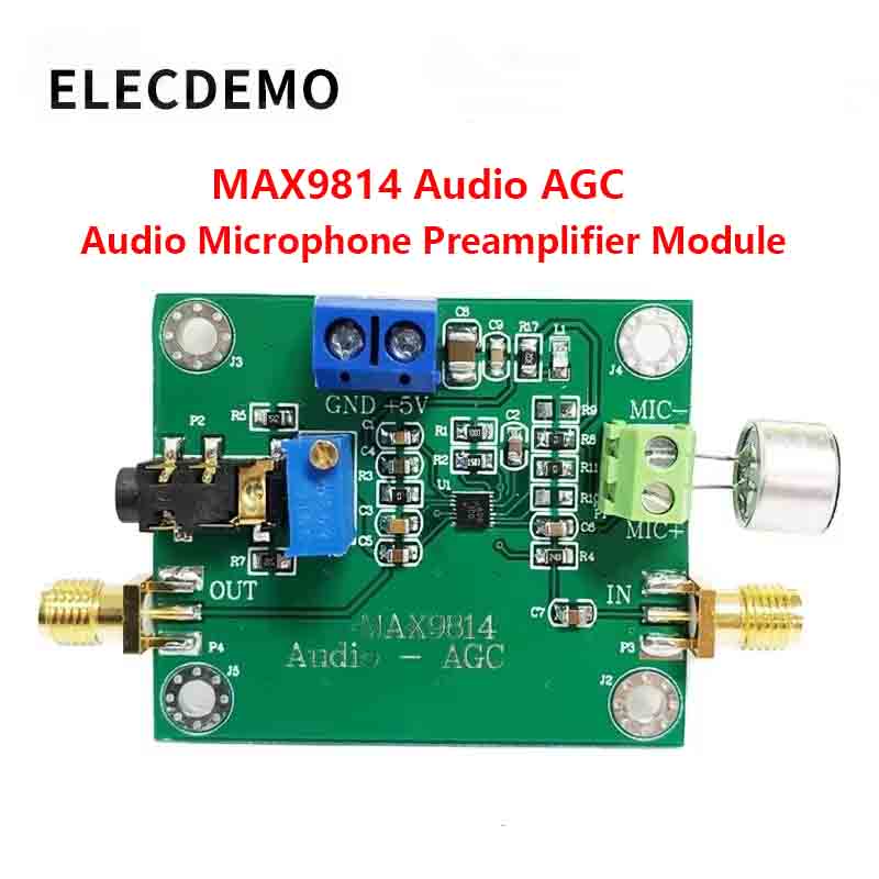 Electret Mic AGC Amplifier Mod - Audio Amplifier Board review and price