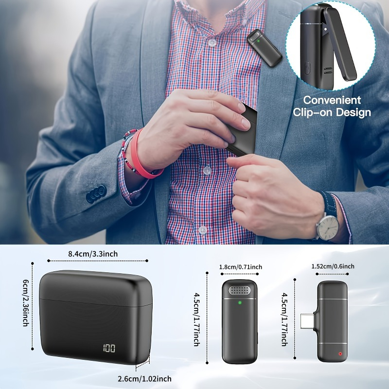 Wireless Lavalier Microphone w - Condenser Microphone Kit review and price