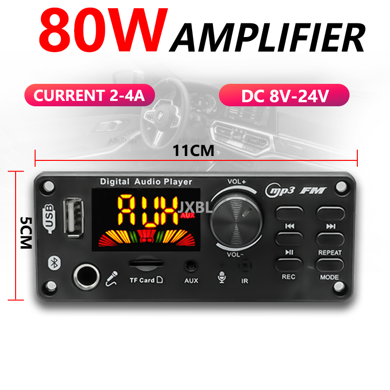 80W Bluetooth 5.0 MP3 Decoder  - Dac Board review and price