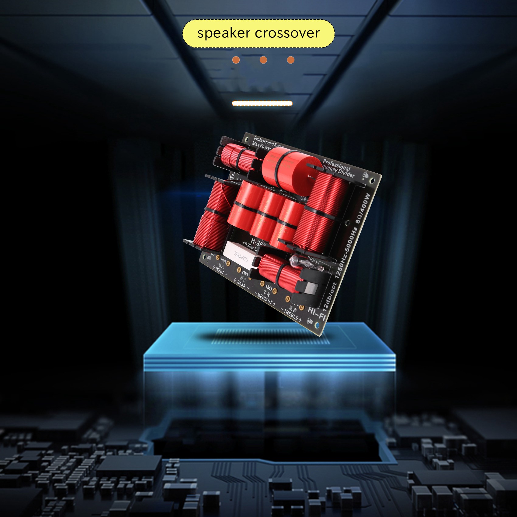 Excellent-400W 3 Way Crossover - Speaker Crossover review and price