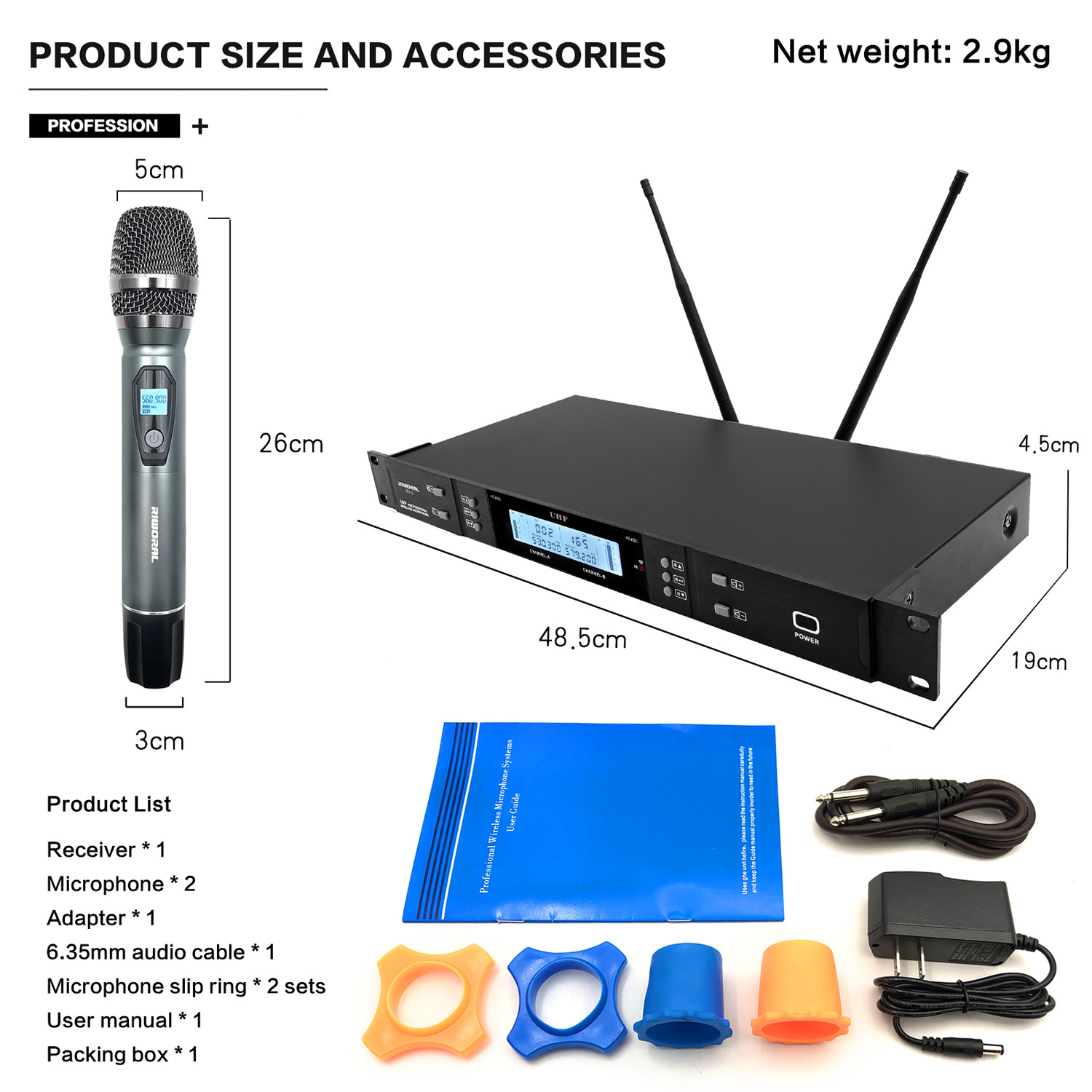 2026 RV-2 Professional FM Wire - Condenser Microphone Kit review and price