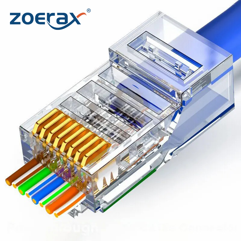 ZOERAX 50/100 PCS RJ45 Pass Th - Rj45 Jack review and price