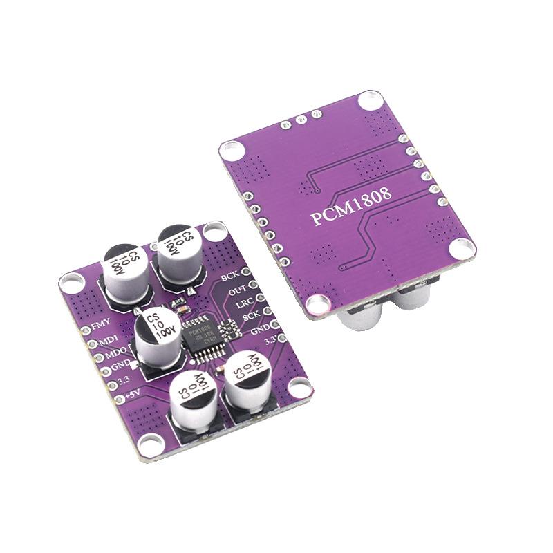 New PCM1808 105dB SNR Audio St - Dac Board review and price