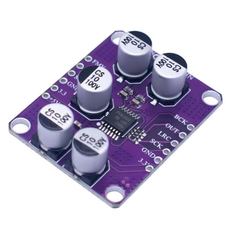 New PCM1808 105dB SNR Audio St - Dac Board review and price